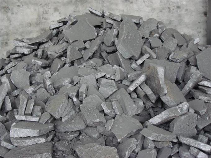 Terrones ferro elevados del silicio de la aleación 50-100m m del silicio del hierro de FeSi de la pureza del 75%