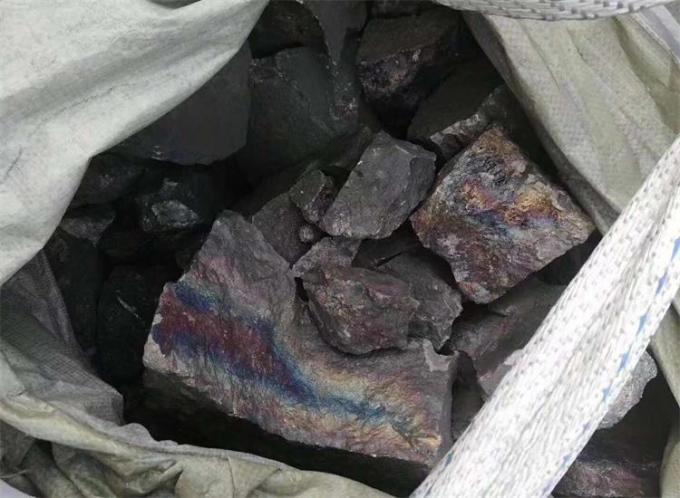 aleación ferro ferro con poco carbono del manganeso el 80% FeMn de 10m m