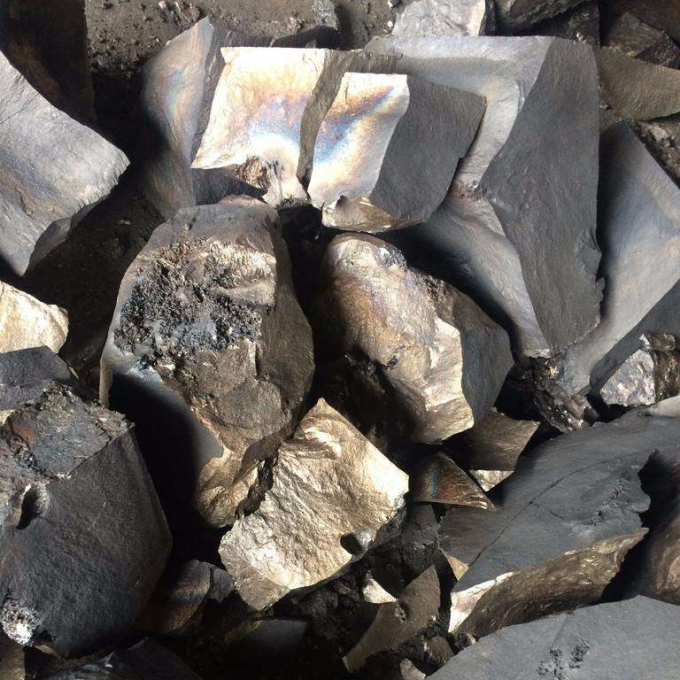 terrón del metal del ferromanganeso de la aleación del manganeso de 50m m para la acería