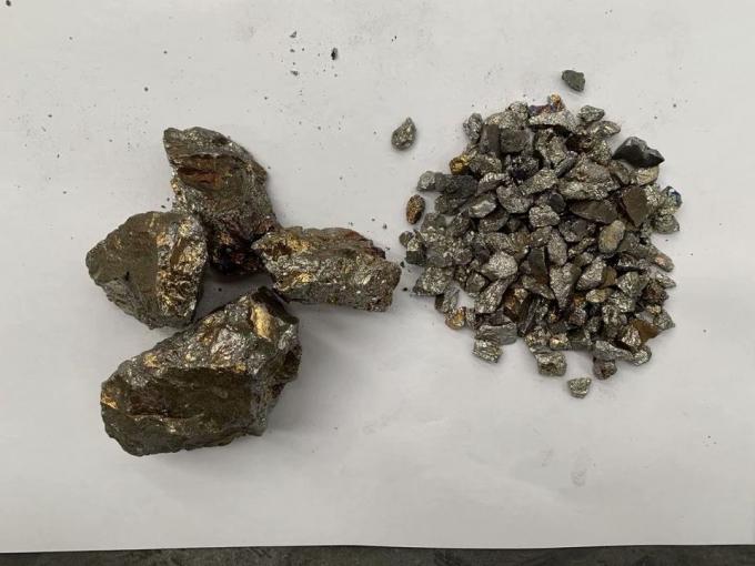 Fetos 30 de Ferrotitanium bloque del terrón del metal de la aleación del hierro de 40 titanios