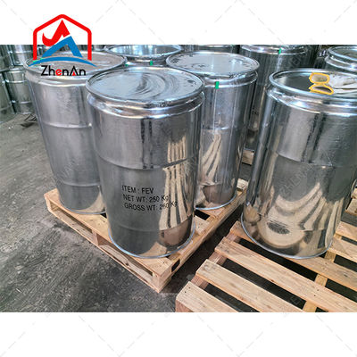 FeV60 Ferro Vanadium 60% Vanadium Content Dark Grey Briquette for Rail Steel Manufacturing