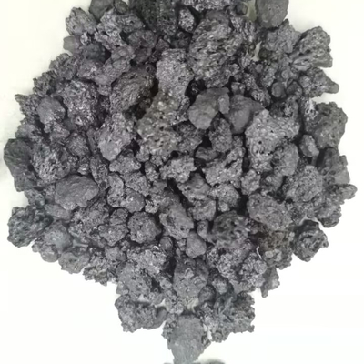 98,5% gránulos de Recarburizer del coque del petróleo del grafito para el bastidor y el material refractario