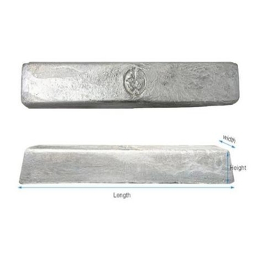 Lingote puro blanco de plata ligero 99,95% del magnesio para las piezas estructurales del cuerpo