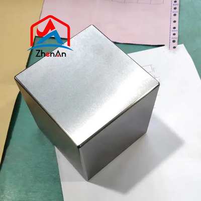 Cubo de tungsteno puro de alta densidad