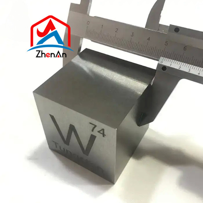 Cubo de tungsteno puro de alta densidad
