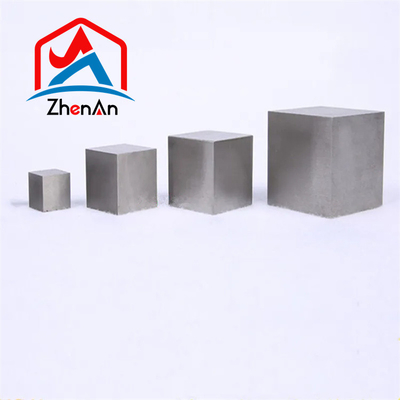 Productos de tungsteno de alta pureza Cubo de metal de 2 pulgadas
