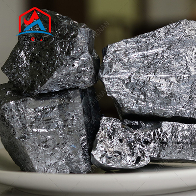 Ventas directas de fábrica Silicio Metal Ferrosilicio 97 553 441 2202 3303 Silicio Metal 10-100cm