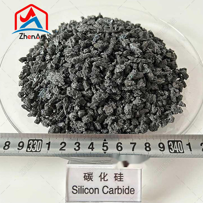 Carburo de silicio negro de grado 98%Sic 0-5mm1-10mm para refractario metalúrgico