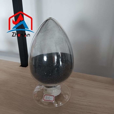 Tamaño de partícula granular de carburo de silicio negro 0-5 mm