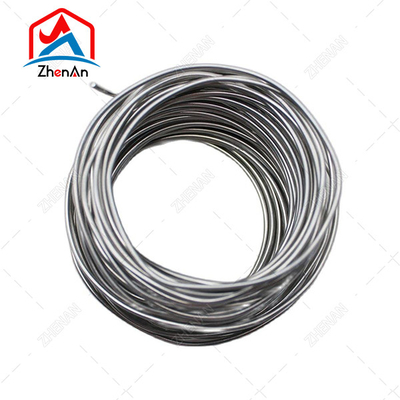 99.995% Resistencia a la corrosión Cables de zinc puro para metalización por pulverización térmica