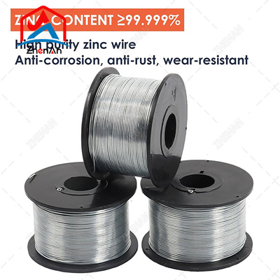 Cables de zinc para electrónica, condensadores de película, cables de pulverización de metal