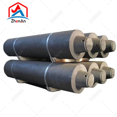 Ventas directas de fábrica Electrodo de grafito UHP con pezón 700 mm 550 mm 500 mm