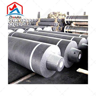 Ventas directas de fábrica Electrodo de grafito UHP con pezón 700 mm 550 mm 500 mm