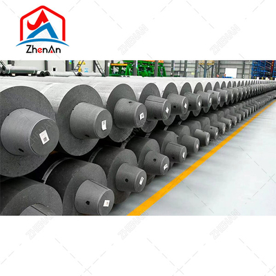 Ventas directas de fábrica Electrodo de grafito UHP con pezón 700 mm 550 mm 500 mm