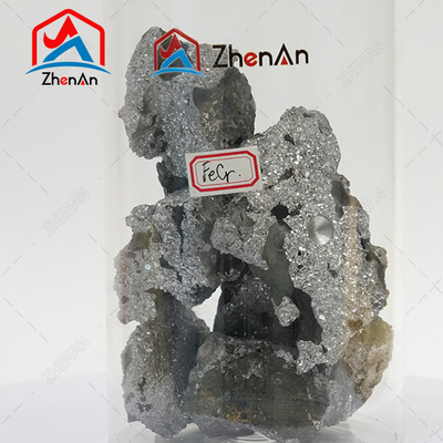 Materia prima de ferrocromo de alto contenido de carbono para la fusión en grandes cantidades