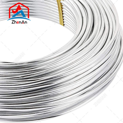 Extruso de aluminio de perfil de alambre de forma personalizada disponible excelente formabilidad para los bordes de los sellos