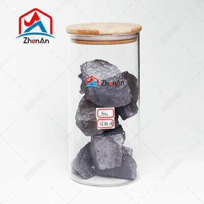 Hierro de silicio industrial 55/65. FeSi para acero, horno de arco eléctrico e industria química.