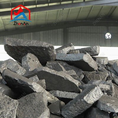 Ferrosilicio de alta pureza 55. Aleación industrial de FeSi para desoxidación de acero, fundición y uso químico.