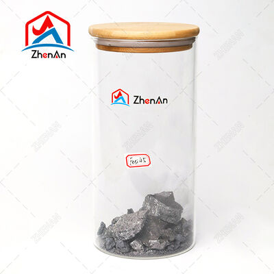 Aleación de FeSi de ferrosilicio de alta pureza para la refinación del acero con gránulos de 10-100 mm