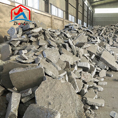Grado industrial de ferrosilicio 65/75 Aleación de FeSi con gránulos de 10-100 mm para aplicaciones siderúrgicas y de fundición