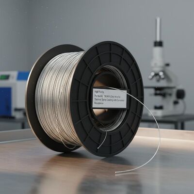 Alambre de zinc de alta pureza 99.995% para recubrimiento por aspersión térmica con resistencia a la corrosión