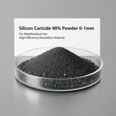 Polvo de carburo de silicio de pureza 90% 0-1 mm Desoxidante de alta eficiencia para uso metalúrgico