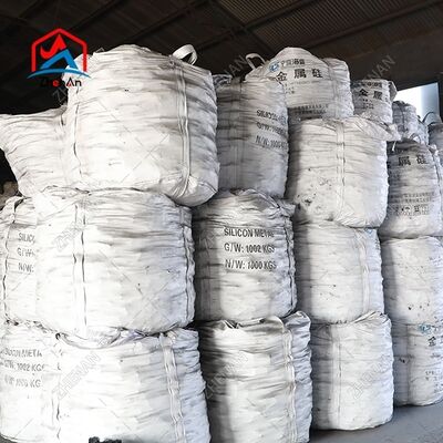 Proveedor de metal de silicio 3303 2202 1101 Terrón para producción de aleación de aluminio Suministro a granel de material de silicio industrial de alta calidad