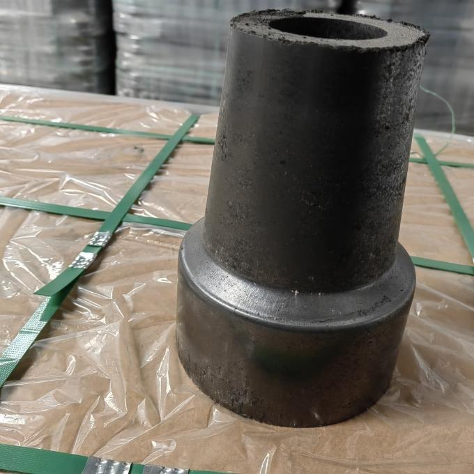  La parte superior de la cucharón equipa con inyector los materiales refractarios para el acero