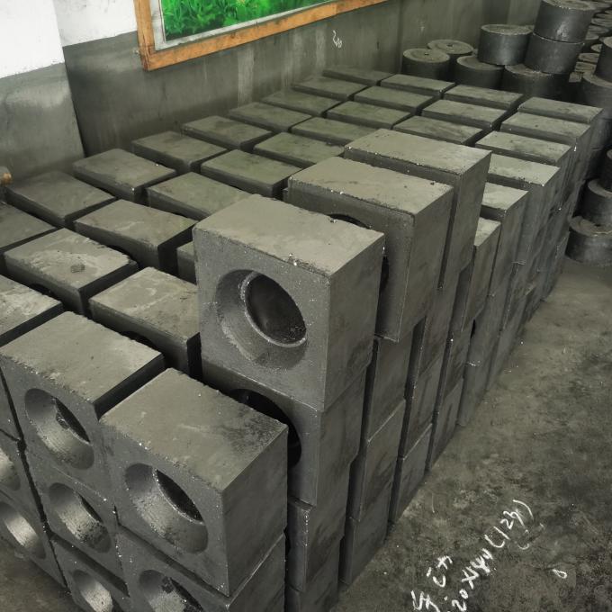Los materiales refractarios de alta resistencia bloquean bien para el embudo de fundería