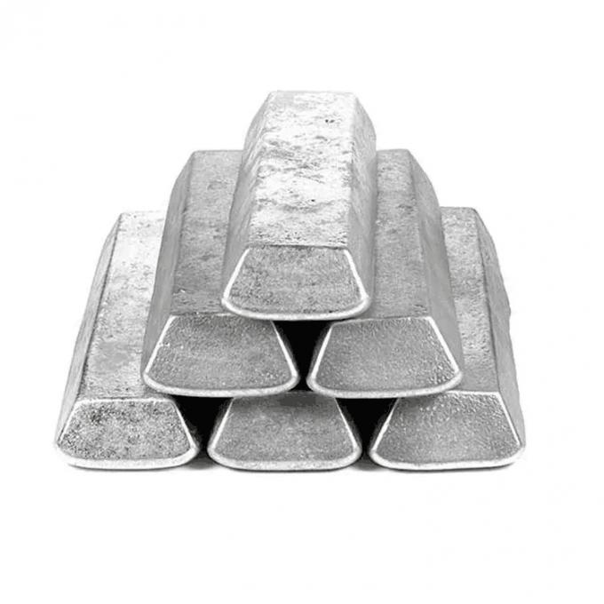 Lingote puro blanco de plata ligero 99,90% del magnesio para el automóvil