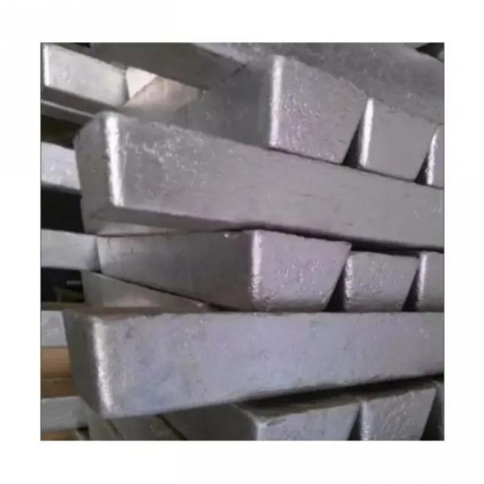 Alta ebullición punto el lingote de plata brillante del magnesio para el equipo fotográfico
